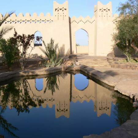 Marokko Motorradreise, Marokkanische Kasbah, marrokanische Gebäude
